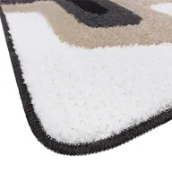 Dywaniki łazienkowe - Zestaw 3 Dywaników Mata łazienkowa Dywanik Przyłóżkowy Gładkie Włosy Miękki Absorbent Antypoślizgowy Zmywalny Szary - miniaturka - grafika 1