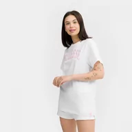 Koszulki sportowe damskie - Damski t-shirt z nadrukiem Ellesse Tressa - biały - ELLESSE - miniaturka - grafika 1