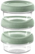 Pojemniki kuchenne - Zestaw 3 pojemników na sos Curver Smart To Go Eco Line 3 x 0,15l - miniaturka - grafika 1