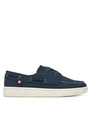 Buty dla chłopców - Tommy Hilfiger Mokasyny T3B4-33853-0315800 Granatowy - miniaturka - grafika 1