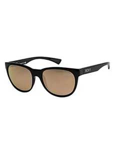 Roxy Damskie okulary przeciwsłoneczne Gina dla kobiet, Black/Ml Copper, jeden rozmiar - Okulary przeciwsłoneczne - miniaturka - grafika 1