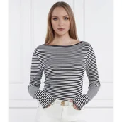 Bluzki damskie - Tommy Hilfiger Bluzka | Slim Fit - miniaturka - grafika 1