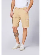 Spodnie męskie - Chiemsee Bojówki w kolorze beżowym - miniaturka - grafika 1