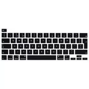 Keyguard Osłona Na Klawiaturę Macbook Pro 16/ Pro 13 A2251/A2289/A2338 (Eu) (Black) - Klawiatury do laptopów - miniaturka - grafika 1