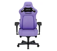 Fotele gamingowe - Anda Seat Kaiser 4 L Gamingowy do 120kg Skóra Eco Fioletowy - miniaturka - grafika 1