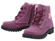 Buty dla dziewczynek - lupilu® Botki ocieplane dziewczęce (Fioletowy, 28) - miniaturka - grafika 1