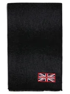 Apaszki i szaliki męskie - Finshley & Harding London Szalik męski Mężczyźni wiskoza szary|czarny wzorzysty, ONE SIZE - miniaturka - grafika 1
