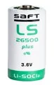 bateria litowa SAFT LS26500 PLUS C 3,6V LiSOCl2 rozmiar C - Baterie i akcesoria - miniaturka - grafika 1
