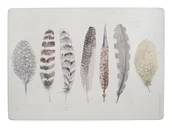 Obrusy i serwetki - Creative Tops DUŻE PODKŁADKI KORKOWE NA STÓŁ - Ptasie Pióra - C000287 - miniaturka - grafika 1