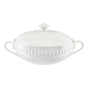 Waza Porcelanowa 2,5 L Mesyna White Villa Italia - Inne naczynia kuchenne - miniaturka - grafika 1