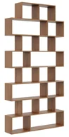 Regały - Minimalistyczny Regał Wiszący Lub Stojący W Kolorze Orzech L6-Z20 - miniaturka - grafika 1