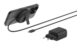 Belkin WIA011KQBK ładowarka do urządzeń przenośnych Zestaw słuchawkowy, Smartfon Czarny USB Bezprzewodowe ładowanie Szybkie ładowanie Wewnętrzna - Ładowarki do telefonów - miniaturka - grafika 1