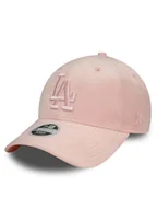 Czapki i chusty sportowe męskie - New Era Czapka z daszkiem Wmns Velour 940 La Dodgers 60503610 Różowy - miniaturka - grafika 1