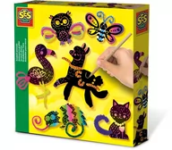 Zabawki kreatywne - Ses Creative Creative, zabawka kreatywna Zwierzątka zdrapywanki - miniaturka - grafika 1