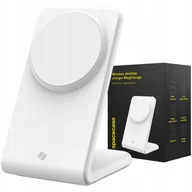 Ładowarki do telefonów - Spacecase Ładowarka indukcyjna Wireless Charger MagCharge WM2W white - miniaturka - grafika 1