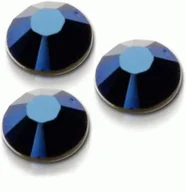 Ozdoby do paznokci - Ozdoba do paznokci Cyrkonie Swarovski SS10 001 Metbl Crystal Metallic Blue 50 szt - miniaturka - grafika 1