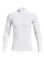 Koszulki sportowe męskie - Under Armour Koszulka funkcyjna w kolorze białym - miniaturka - grafika 1