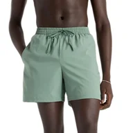 Spodnie sportowe męskie - Spodenki męskie New Balance MS41227DKJ - zielone - miniaturka - grafika 1