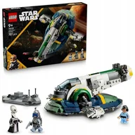 Klocki - LEGO STAR WARS - Gwiezdne Wojny Statek kosmiczny Myśliwiec Jango Fetta LEGO PREZENT DLA CHŁOPCA - miniaturka - grafika 1