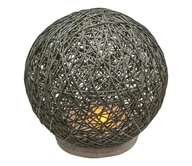 Lampy pozostałe - Atmosphera Lampa dekoracyjna GREY 18 cm B07JRBQM56 - miniaturka - grafika 1