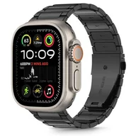Akcesoria do smartwatchy - Pasek TECH-PROTECT Stainless Classic do Apple Watch 4/5/6/7/8/9/SE/Ultra (42/44/45/49mm) Czarny - miniaturka - grafika 1