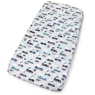 Prześcieradła dla dzieci - Kerstin Prześcieradło Do Łóżeczka 160X80 Cm Bawełn - miniaturka - grafika 1