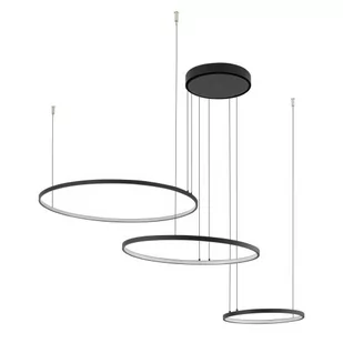 Circolo D125 lampa wisząca 3xLED/45W/3000K czarna 10817 - Lampy sufitowe - miniaturka - grafika 1
