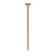 Lampy sufitowe - Metalowa lampa nasufitowa ALHA 9423 Dohar tuba podłużna platynowa - miniaturka - grafika 1