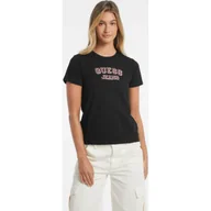 Koszulki i topy damskie - Guess Jeans T-shirt | Regular Fit - miniaturka - grafika 1