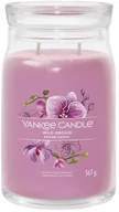 Świece - Yankee Candle Signature Wild Orchid Świeca Duża 567g - miniaturka - grafika 1