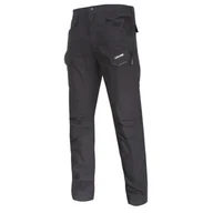 Odzież robocza - LAHTI PRO Spodnie robocze bojówki czarne Slim Fit roz M L4051502) LPL4051502 - miniaturka - grafika 1