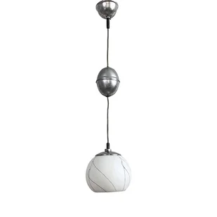 Lampa wisząca, chromowana New look Elektroinstala Dě - Lampy sufitowe - miniaturka - grafika 1