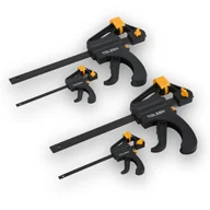 Imadła i ściski - Zaciski szybkomocujące, zestaw 4 sztuk - miniaturka - grafika 1