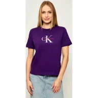 Koszulki i topy damskie - Calvin Klein Jeans T-shirt HERO Regular Fit - miniaturka - grafika 1
