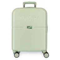 Walizki - Pepe Jeans Accent Czarna walizka kabinowa 40x55x20 cm Twardy ABS Zintegrowany zamek TSA 37L 2,68 kg 4 Podwójne koła Bagaż ręczny by Joumma Bags, Czarny (Black), walizka kabinowa - miniaturka - grafika 1
