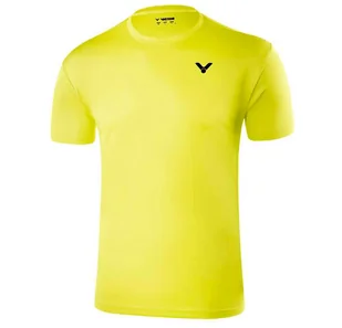 Koszulka męska Victor  T-90022 E Yellow S - Koszulki sportowe męskie - miniaturka - grafika 1