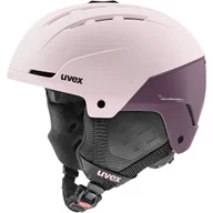 Kaski narciarskie - UVEX STANCE kask narciarski hardshell z regulacją różowy - miniaturka - grafika 1