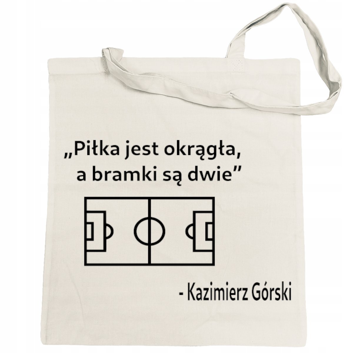 Torba Piłkarska na zakupy nadruk Powiedzenie