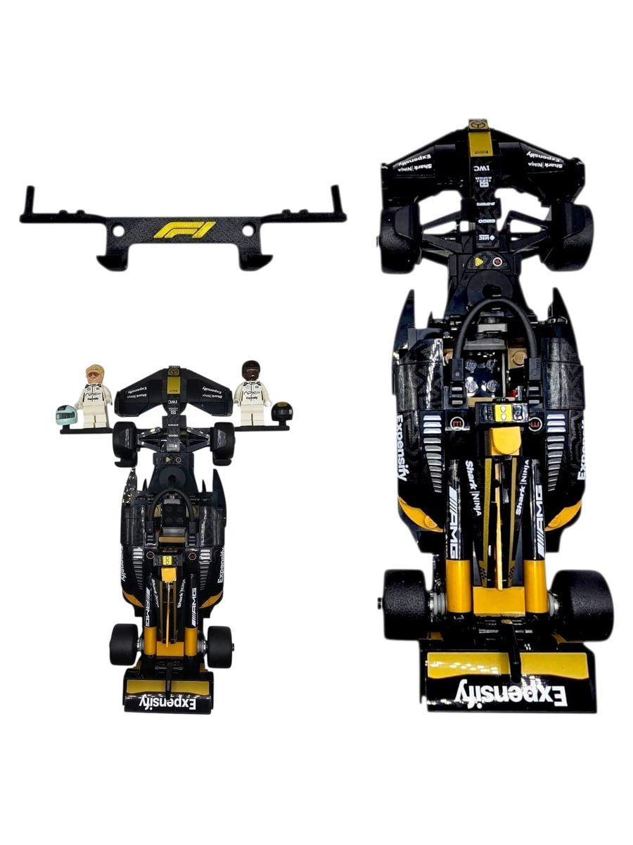 Wieszak na ścianę do klocków Speed Champions F1 APXGP – 77252