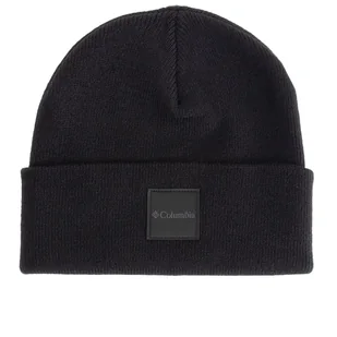 Czapka Columbia City Trek Heavyweight Beanie 1911251012 - czarna - Czapki i chusty sportowe męskie - miniaturka - grafika 1
