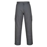 Spodnie męskie - Portwest C701 Bojówki Spodnie, Wysoki, Rozmiar 28, Szary - miniaturka - grafika 1