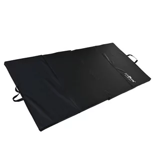 Materac Do Ćwiczeń Składany 180x90x5cm Czarny - Maty do ćwiczeń - miniaturka - grafika 1
