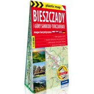 Nauki przyrodnicze - Bieszczady i Góry Sanocko-Turczańskie foliowana mapa turystyczna 1:65 000 Nowa - miniaturka - grafika 1