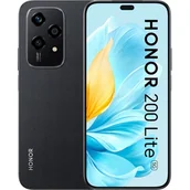 Telefony komórkowe - Honor 200 Lite 5G 8/256GB Czarny - miniaturka - grafika 1