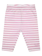Spodenki dla niemowląt - Steiff Legginsy w kolorze jasnoróżowo-białym - miniaturka - grafika 1