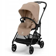 Wózki dziecięce - Cybex Melio Carbon wózek spacerowy lekki siedzisko przód tył / Almond Beige - miniaturka - grafika 1