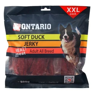 ONTARIO miękie plastry kaczki 500g przysmak dla psa (214-5074) - Przysmaki dla psów - miniaturka - grafika 1