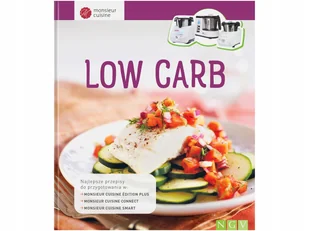 Książka z przepisami LOV CARB do Monsieur Cuisine Smart Connect Trend Plus - Akcesoria i części AGD - miniaturka - grafika 1