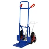 Wózki magazynowe - vidaXL vidaXL Wózek transportowy, do wjeżdżania po schodach, niebieski 200 kg - miniaturka - grafika 1