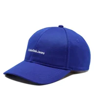 Czapki męskie - Czapka z daszkiem Calvin Klein Inst Embro K50K512144 Niebieski - miniaturka - grafika 1